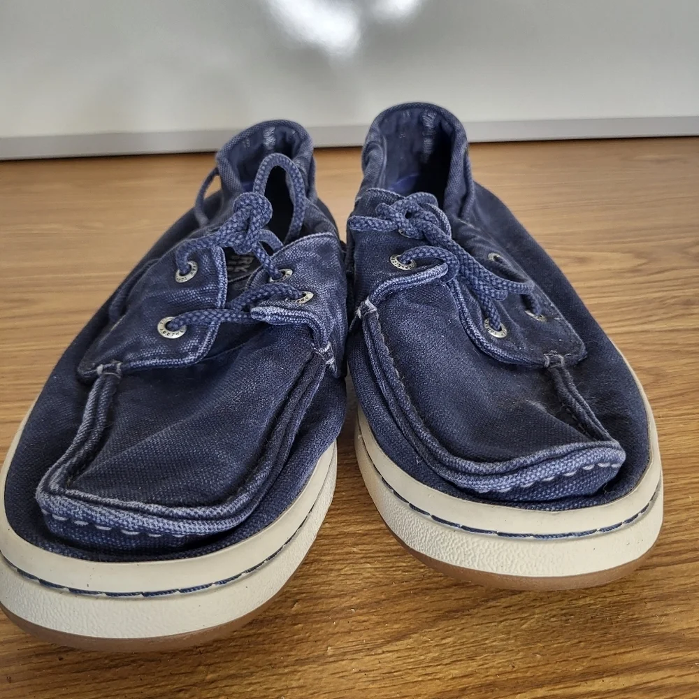 Sperry Navy Blue Men's Casual Boat Deck Shoes SZ 11